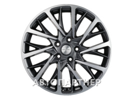 Khomen Wheels KHW1804 (ZV18_Chery Tiggo) 7.5x18 5x108 ET40 60.1 Gray-FP